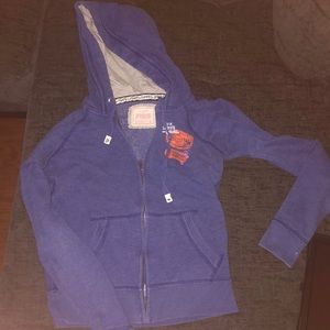 Pink UF hoodie blue size small